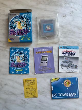 Juegos Pokémon Game Boy Japonés (Set 4)