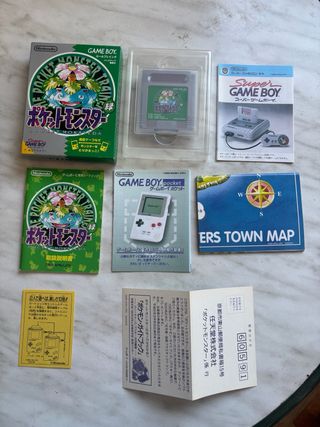 Juegos Pokémon Game Boy Japonés (Set 4)
