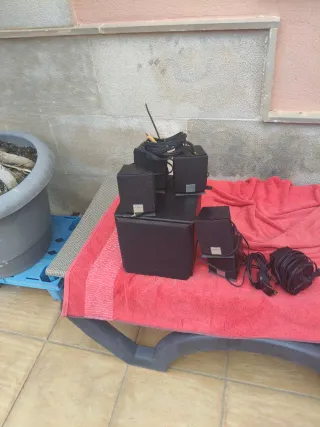 Altavoces Creative 2.1 Negro