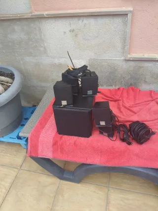 Altavoces Creative 2.1 Negro
