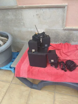 Altavoces Creative 2.1 Negro