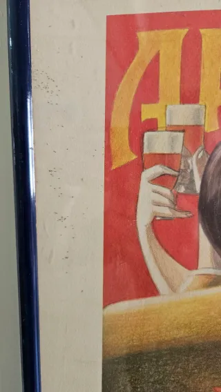 Poster pubblicitario Aperol 1988