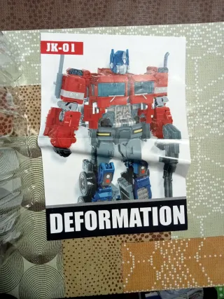 Commander robot trasformabile