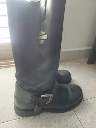 Botas Harley Davidson Talla 37 Negro