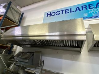 Campana extractora Hostelería 2,5m