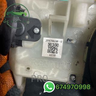 255670019 mando luces + anillo airbag renault megane III