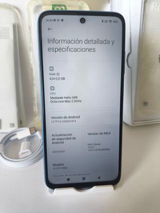 Xiaomi Redmi 10 128GB Azul/Plata