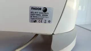 Estufa Eléctrica Fagor Natura AfL-61 Turbo