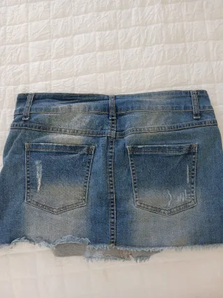 Minifalda vaquera Stradivarius