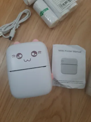 Mini Impresora Térmica Portátil Kawaii