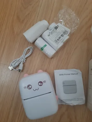 Mini Impresora Térmica Portátil Kawaii
