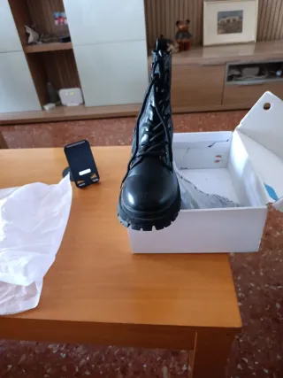 Botas militares negras