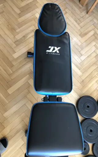 Banco de ejercicios JX FITNESS