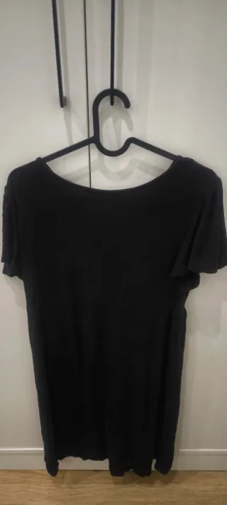 Vestido de lactancia negro talla única