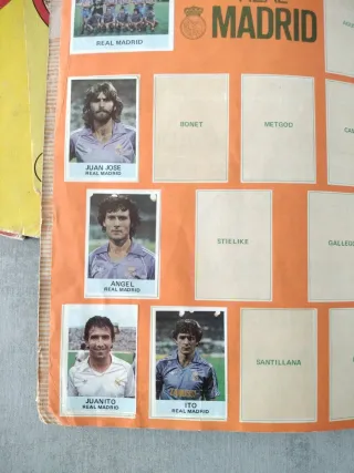 Álbum Cromos Liga Fútbol 1982-83
