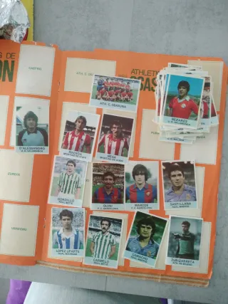 Álbum Cromos Liga Fútbol 1982-83