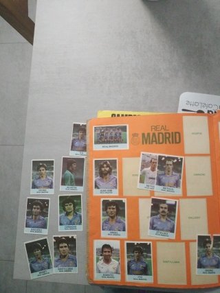 Álbum Cromos Liga Fútbol 1982-83