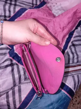 Monedero rosa