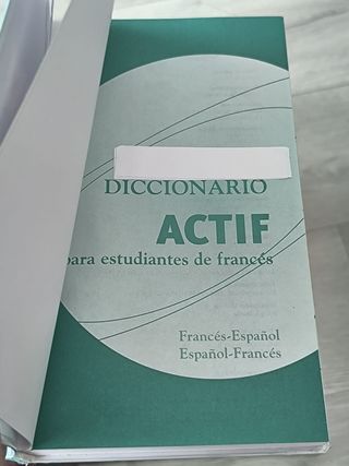 DICCIONARIO PRACTICO DE FRANCES ACTIF SANTILLAN...