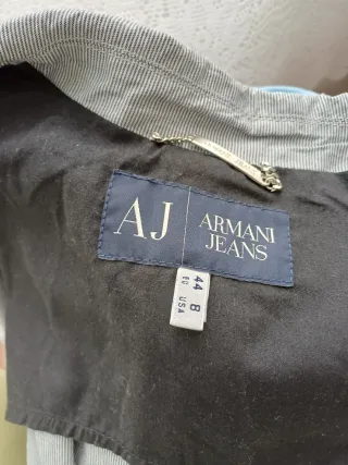 Chaqueta Armani Jeans  mujer,Talla M Rayas