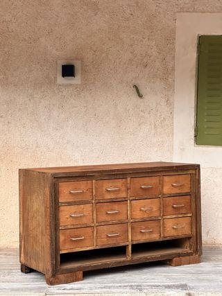 Mostrador vintage industrial