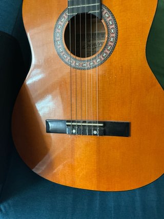 Guitarra Clásica Madera Natural