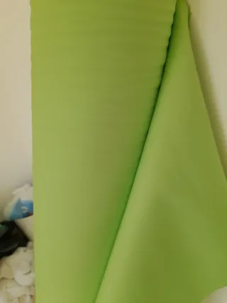 Tessuto cotone verde mela