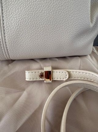 Bolso Polène blanco roto/beige