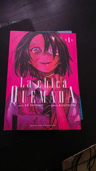 Pack manga La chica quemada 1-4 COMPLETO impecable