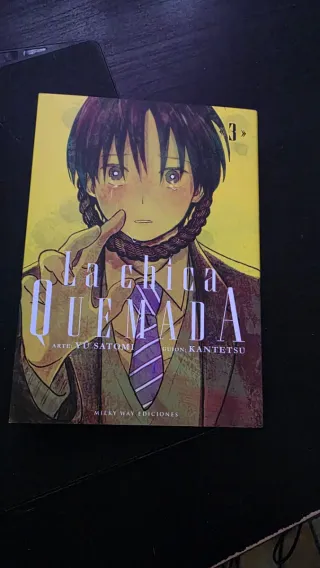 Pack manga La chica quemada 1-4 COMPLETO impecable