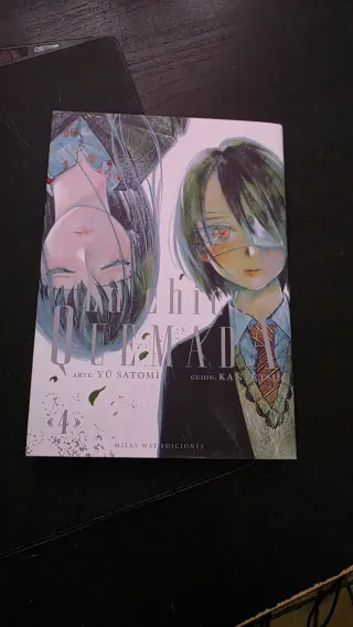 Pack manga La chica quemada 1-4 COMPLETO impecable