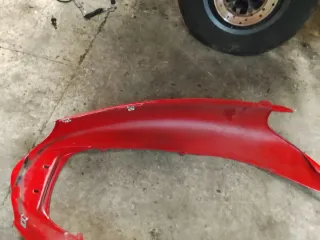 Carenado trasero Aprilia SR 50 rojo