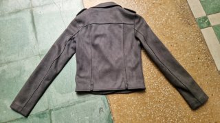 Chaqueta Biker Gris Primark