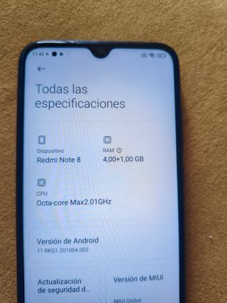 Xiaomi Redmi Note 8 64GB Neon Blue