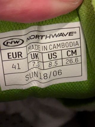 NUOVE Scarpe NORTHWAVE REBEL MTB taglia 41