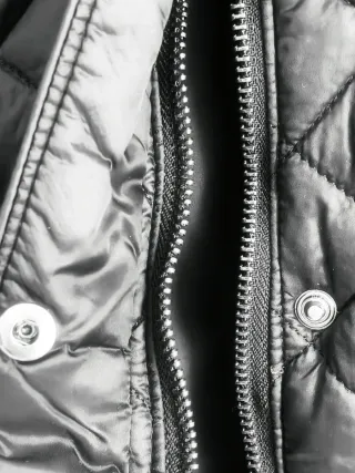 Anorak Zara Mujer Negro