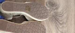 Zapatillas esparto novia Corina