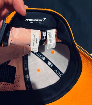 Gorra New Era McLaren F1 Team Naranja
