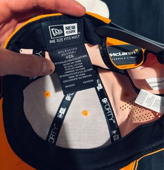 Gorra New Era McLaren F1 Team Naranja