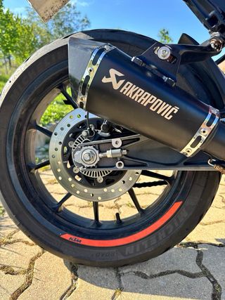 KTM Duke 125 escape Akrapovic