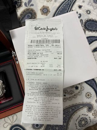 Reloj Jaguar Acero Cronómetro