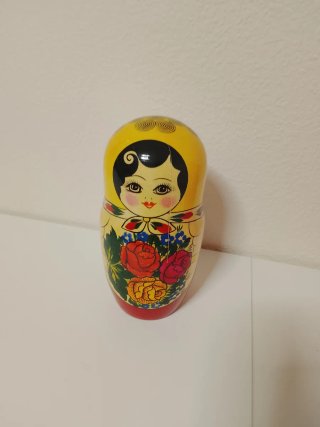 Matrioska Rusa Souvenir Flores