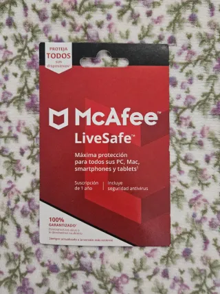 Antivirus McAfee LiveSafe