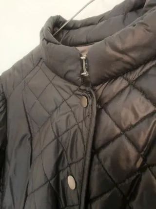 Anorak Zara 3/4 Marrón Talla S