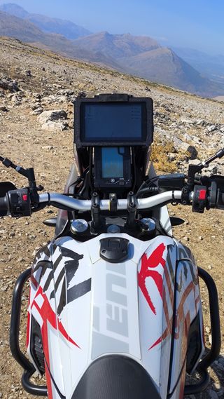 Funda Soporte Tablet Moto con Llave