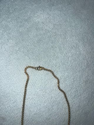 Collar Virgen Bañado en Oro 18k