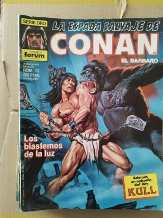 Lote Comics Conan El Bárbaro