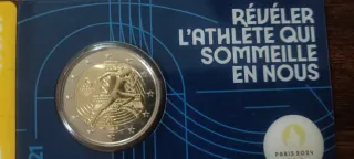 2 euros coincard 2021 Paris 2024 (15€)u