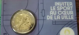 2 euros coincard 2021 Paris 2024 (15€)u