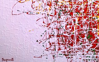 Dipinto moderno su tela.Opera originale.Arte